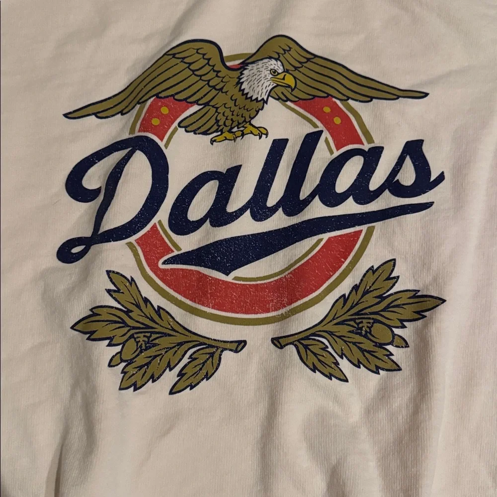 Comfort Colors Cream Dallas Sweatshirt - Picture 3 of 6